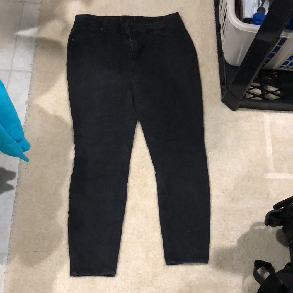 Blue spice jeans size 14 black no tags
